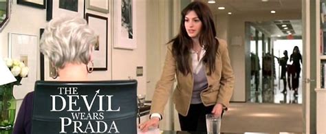 job interview devil wears prada|the devil wears prada message.